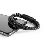 Vulcanus Bőr karkötő 