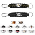 Paracord Medálos Kulcstartó