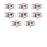 Vércsoport Paracord Nyaklánc