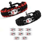 Vércsoport Paracord Karkötő