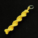 Paracord Spirál Kulcstartó